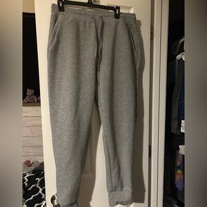 Grey joggers